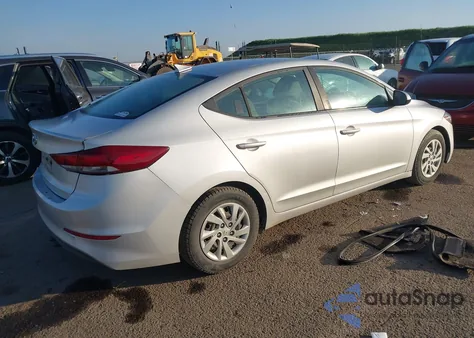 2017 Hyundai Elantra Se из США, поврежденный, VIN KMHD74LF3HU118824